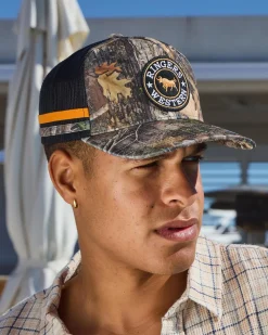 Ringers Western MCCOY Trucker Cap Camo/orange Online