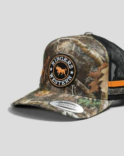 Ringers Western MCCOY Trucker Cap Camo/orange Online