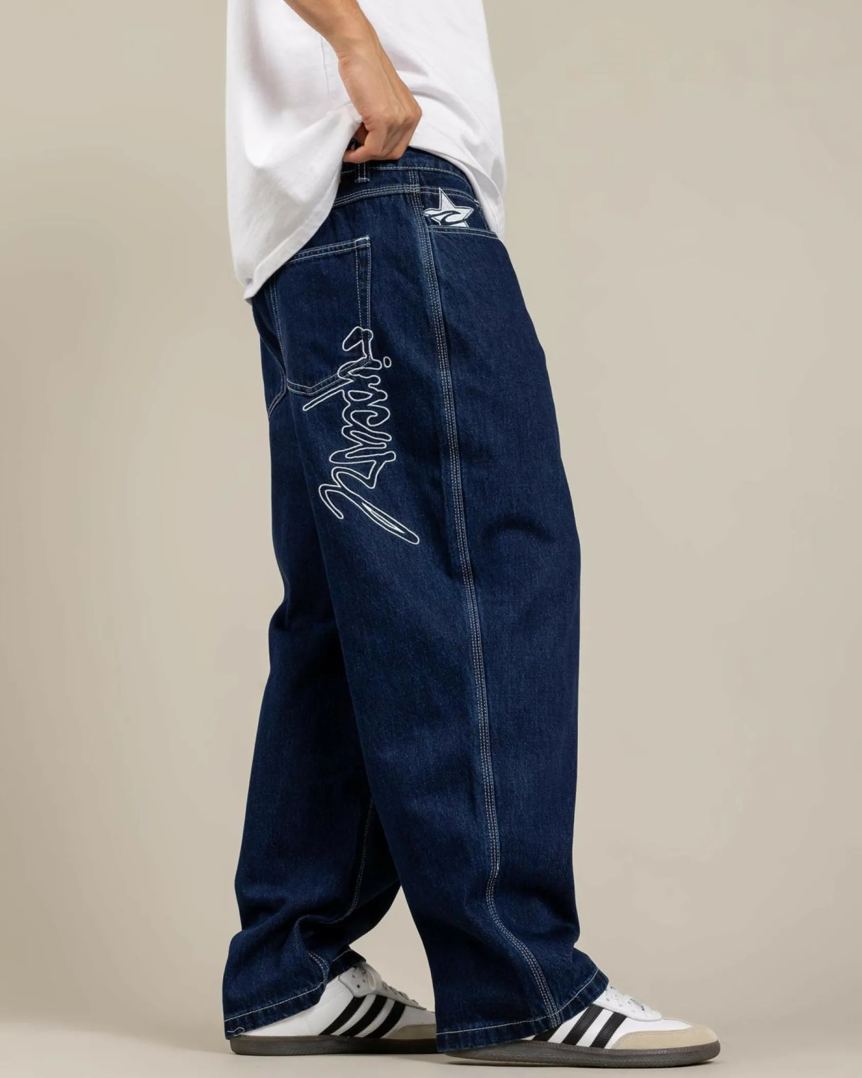 Rip Curl Medina Rip Script Denim Jeans True Indigo Online