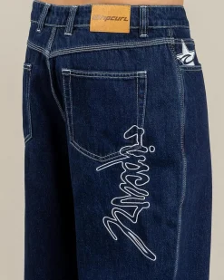 Rip Curl Medina Rip Script Denim Jeans True Indigo Online