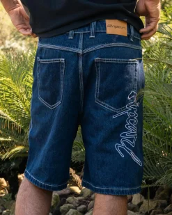 Rip Curl Medina Script Denim Walk Shorts True Indigo Outlet