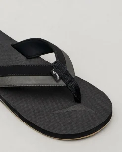 Billabong Mens' All Day Impact Thongs Black Outlet
