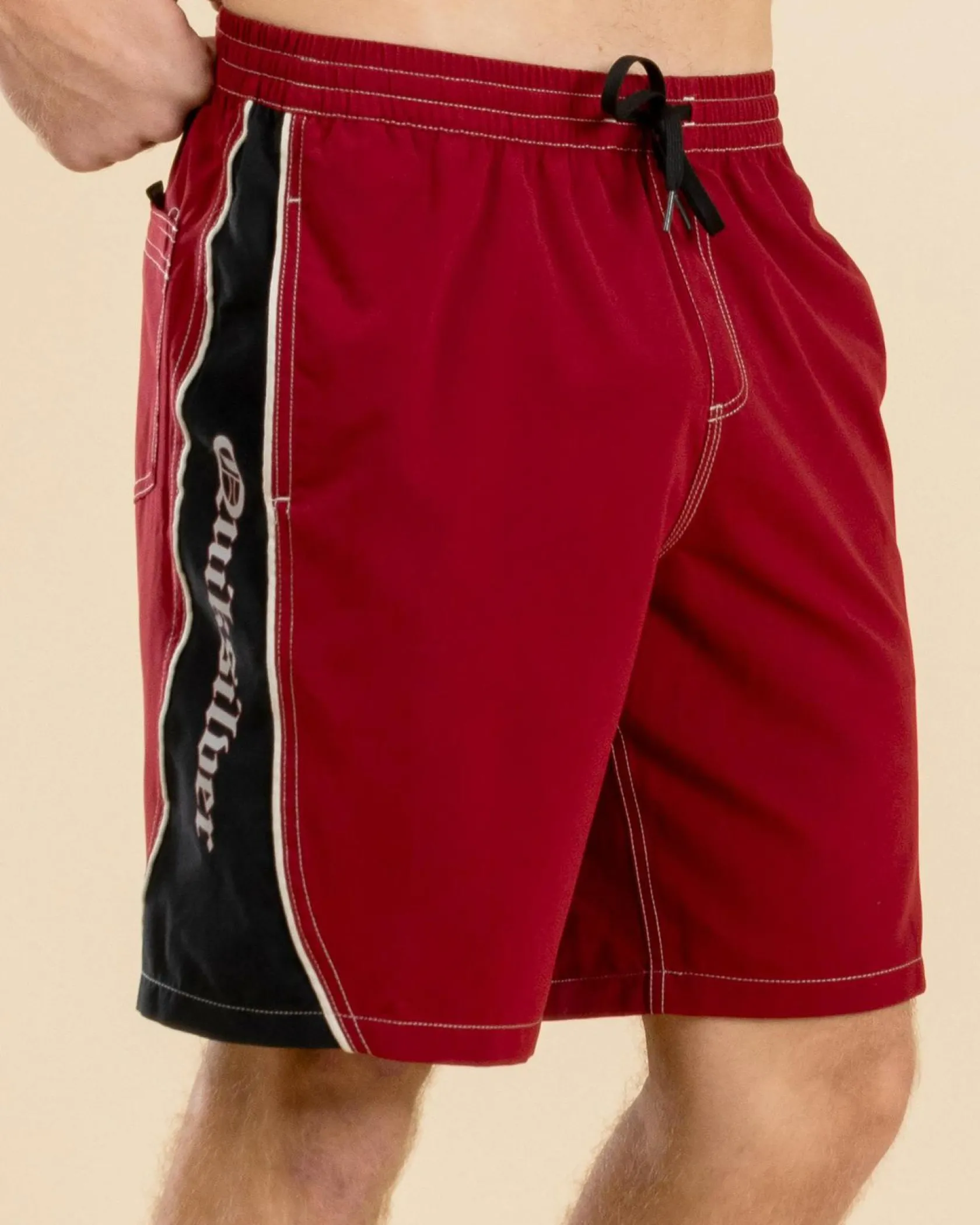 Quiksilver Mercury 99 Volley 20NB Board Shorts Biking Red Hot