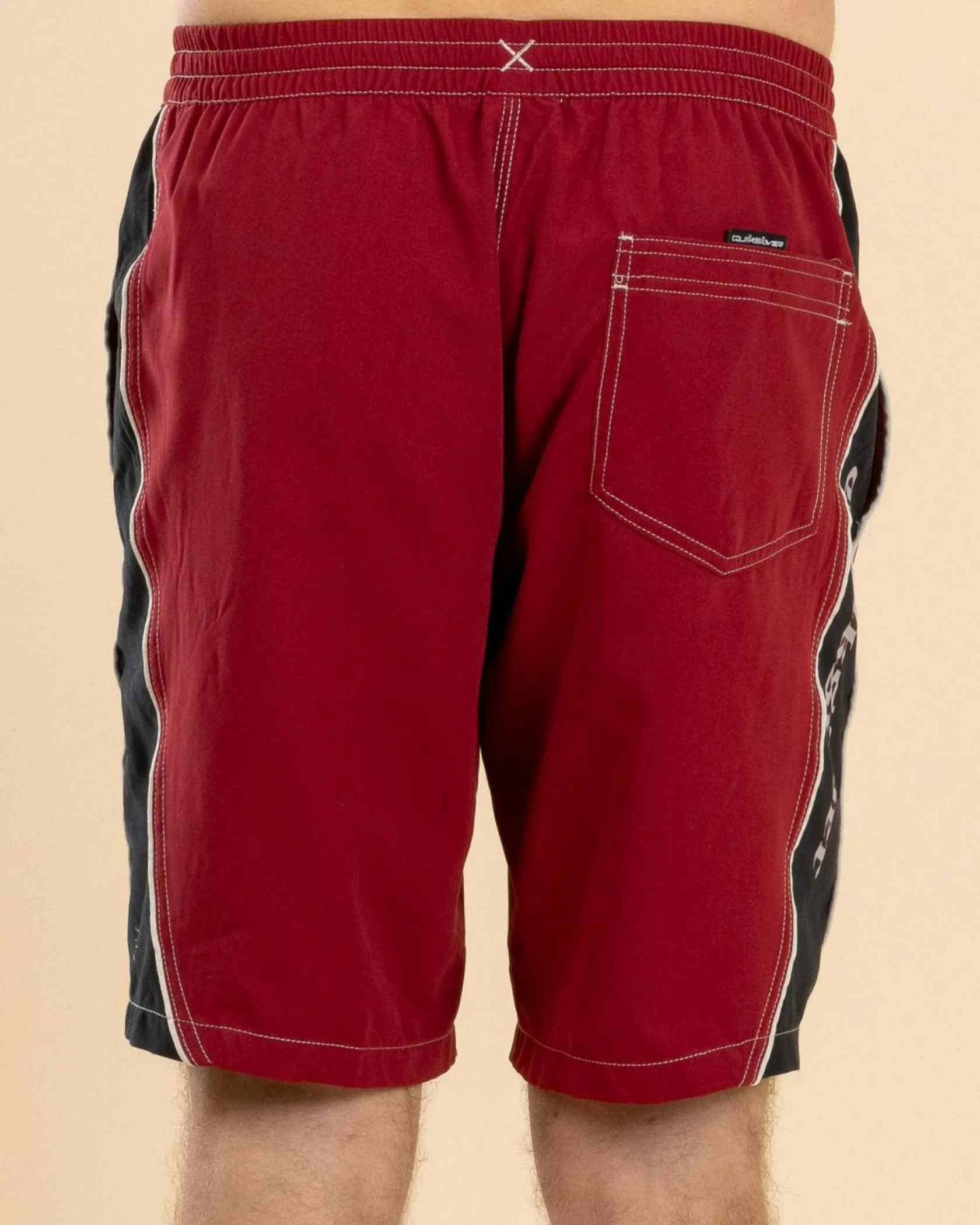 Quiksilver Mercury 99 Volley 20NB Board Shorts Biking Red Hot