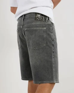 Quiksilver Mercury Denim Shorts Dark Smoke Discount