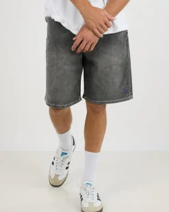 Quiksilver Mercury Denim Shorts Dark Smoke Discount