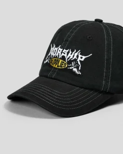 Worship Supplies Messenger 6 Panel Cap Black Hot