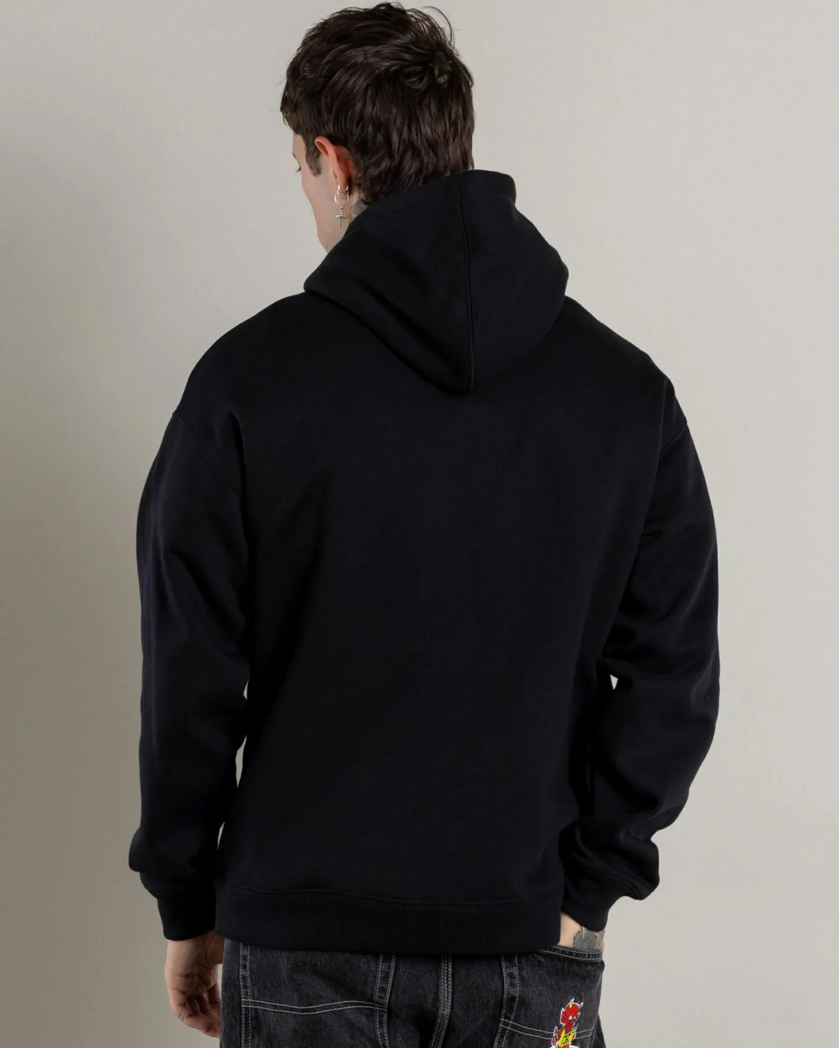 Worship Supplies Messenger Hoodie Black Hot