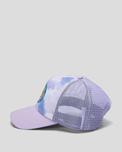 Santa Cruz MFG Retro Dot Cap Lavender Tie Dye Clearance