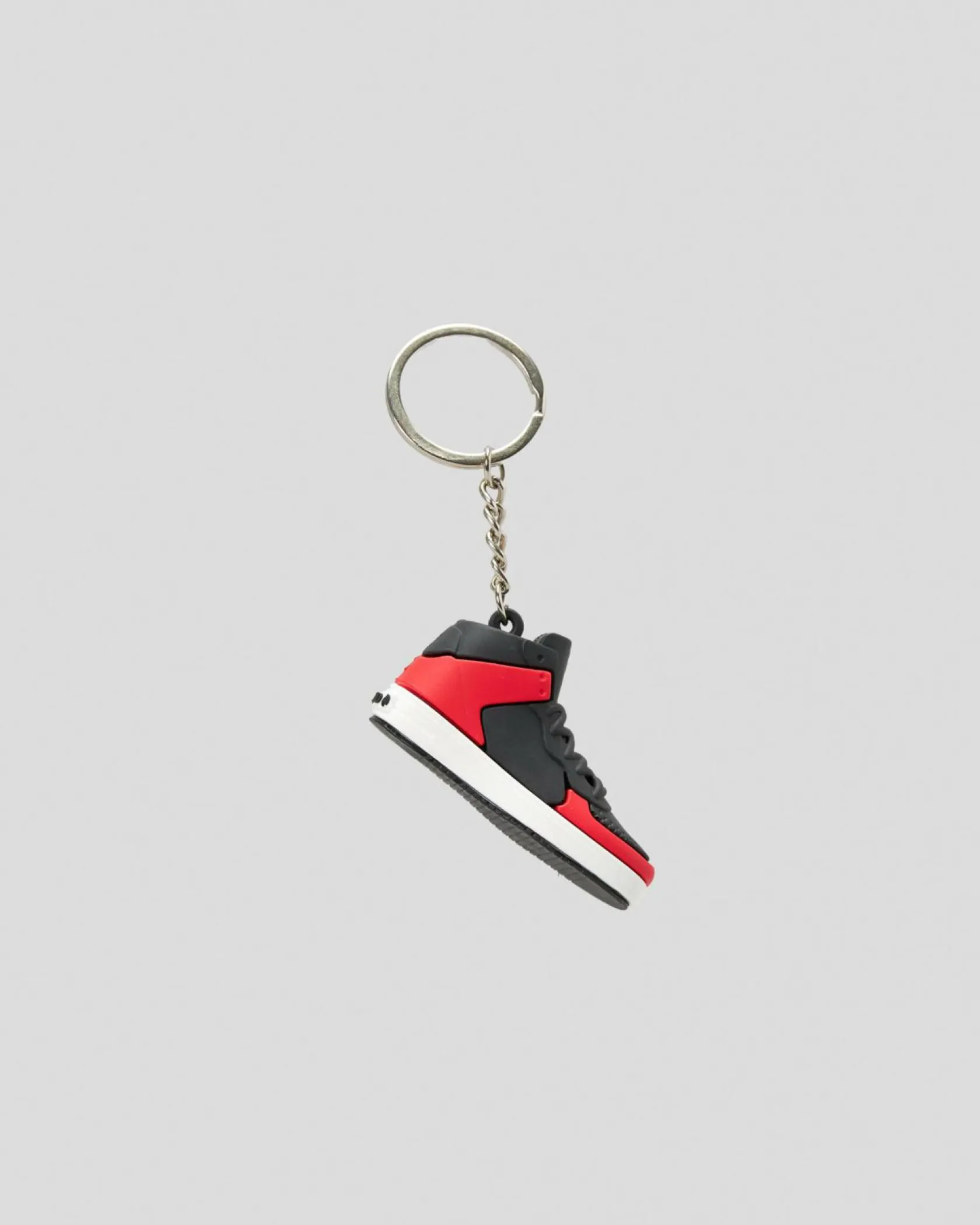 Lucid Mini Shoes Keyring Black/red
