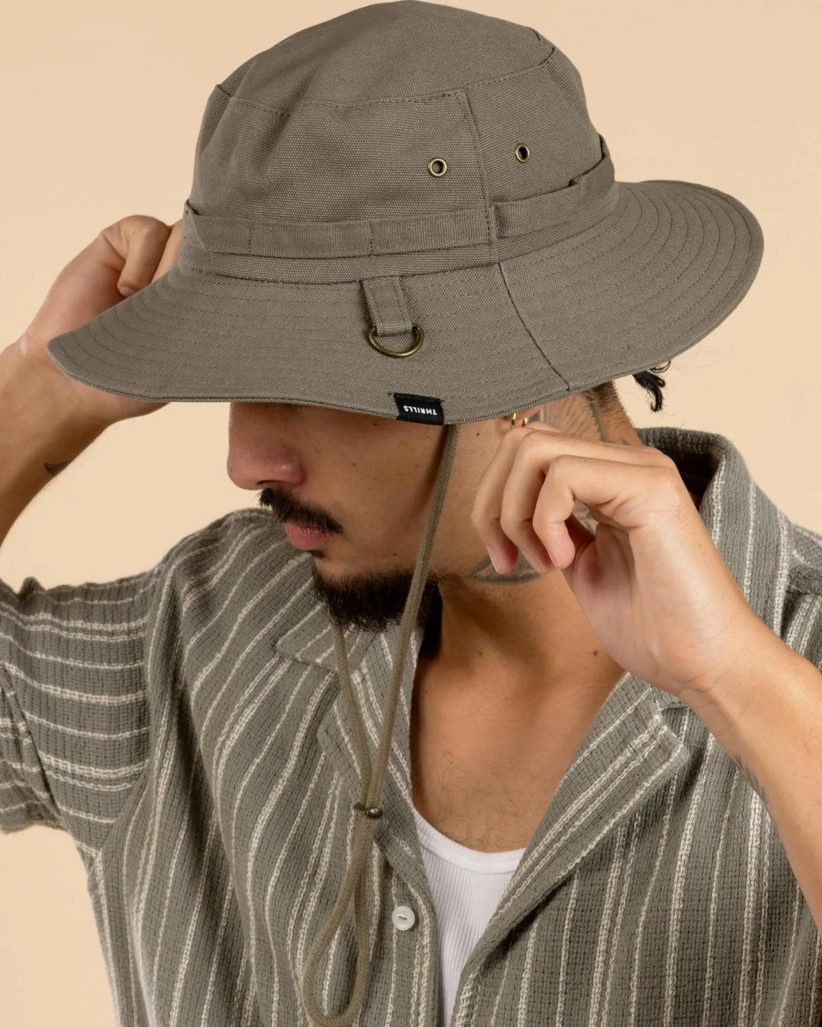 Thrills Minimal Boonie Hat Tarmac Best