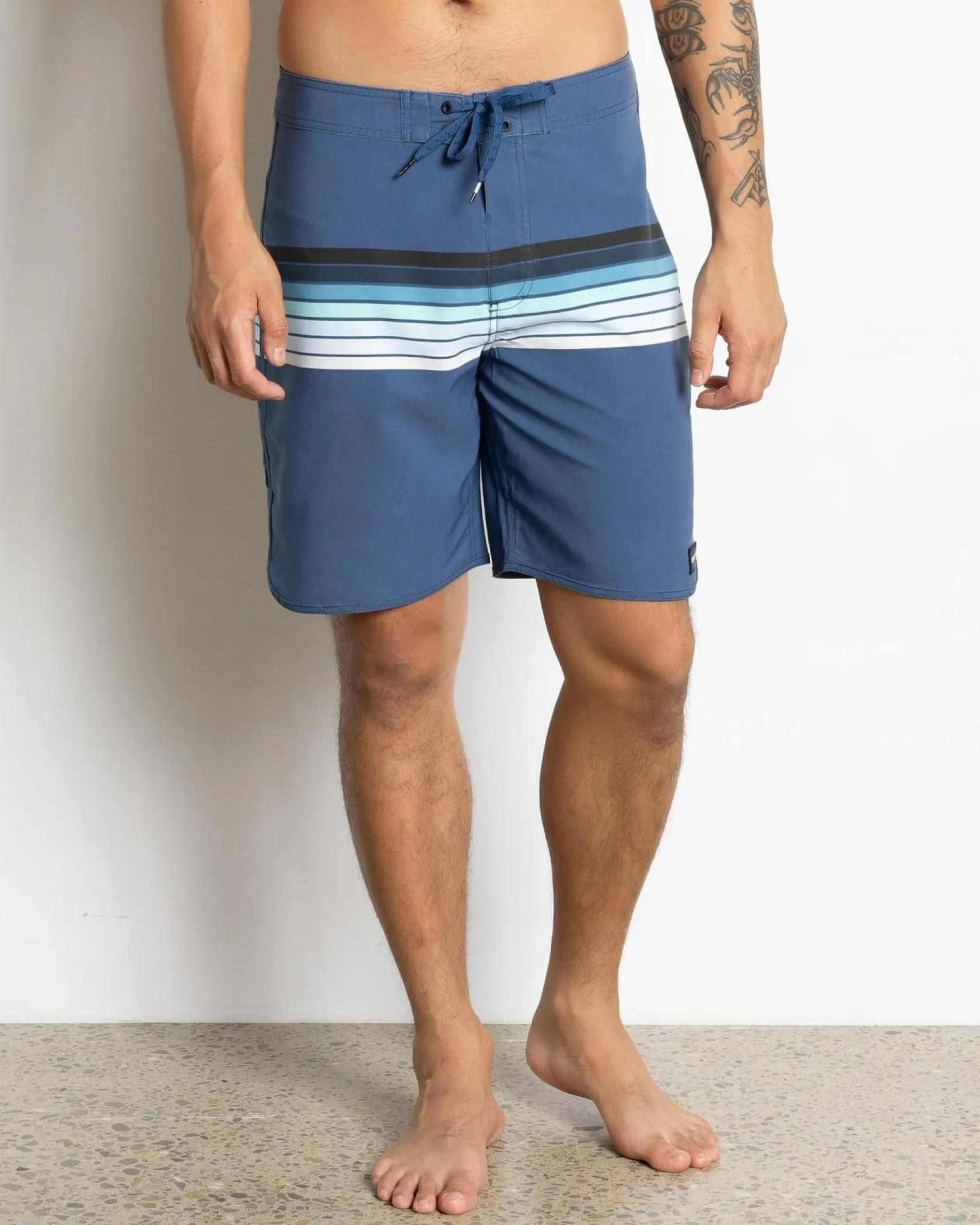 Rip Curl Mirage Surf Revival 19" Board Shorts Washed Navy Outlet