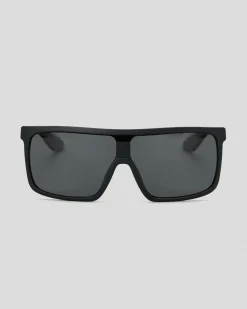 Dragon Alliance Momentum Polarised Sunglasses Matte Black / Smoke Polar Outlet