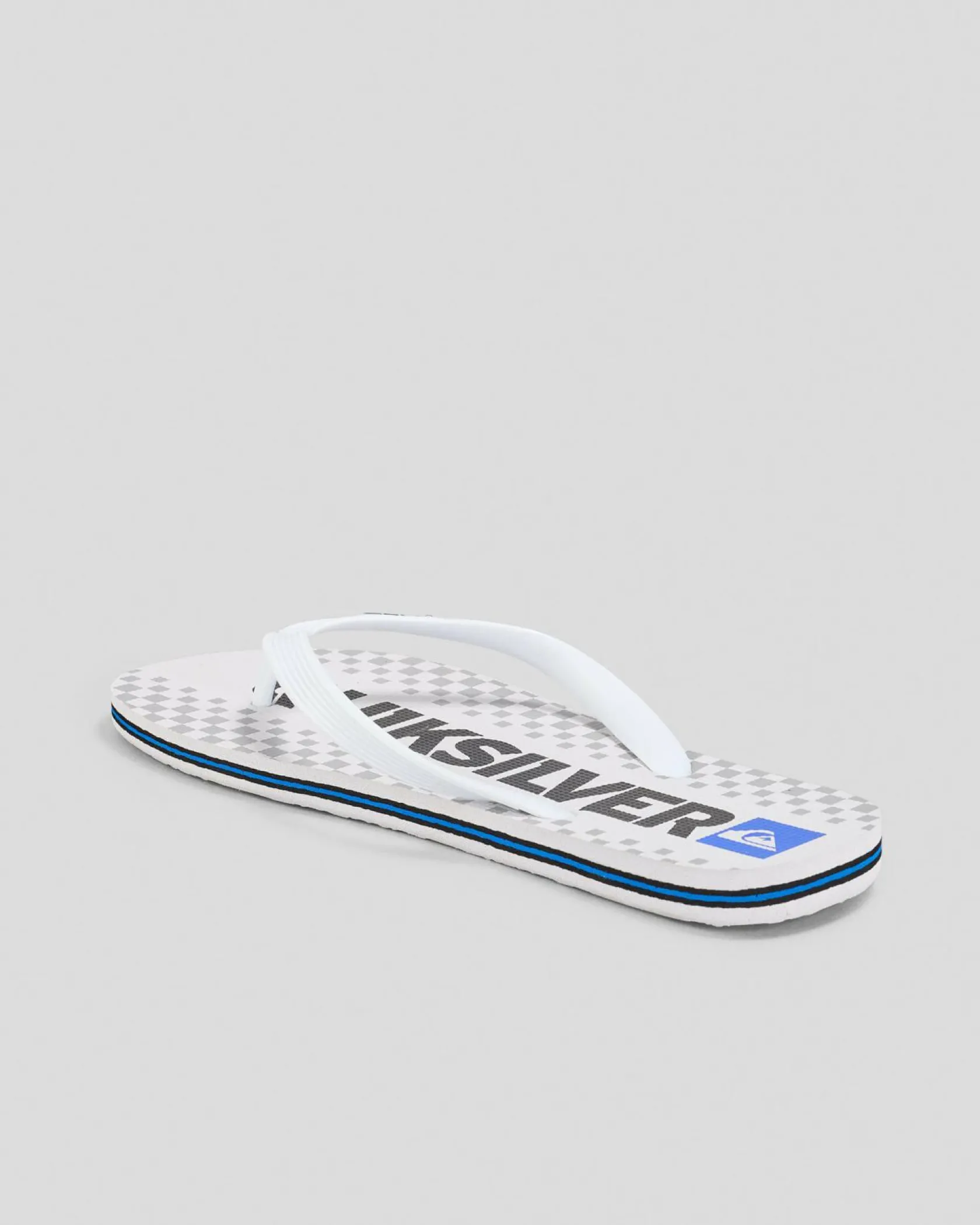 Quiksilver Moncata Blaze Thongs White/blue/grey Discount