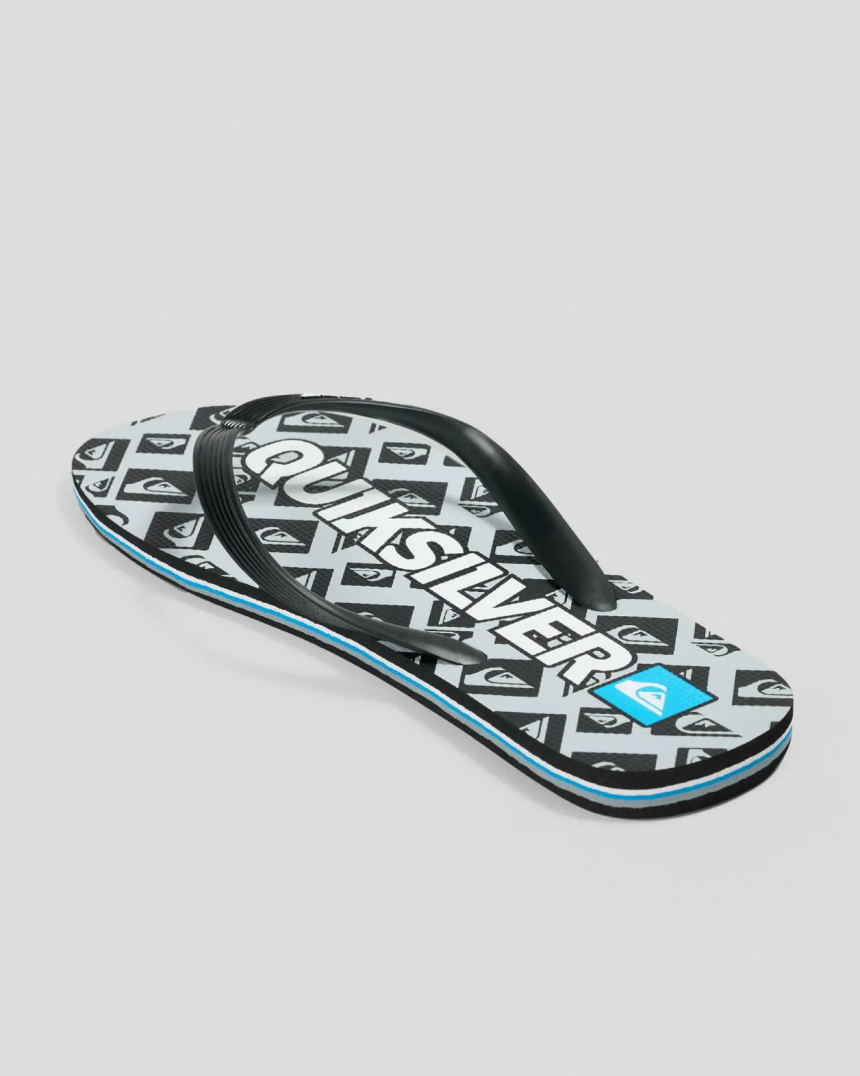 Quiksilver Moncata Cop Out Thongs Black Clearance