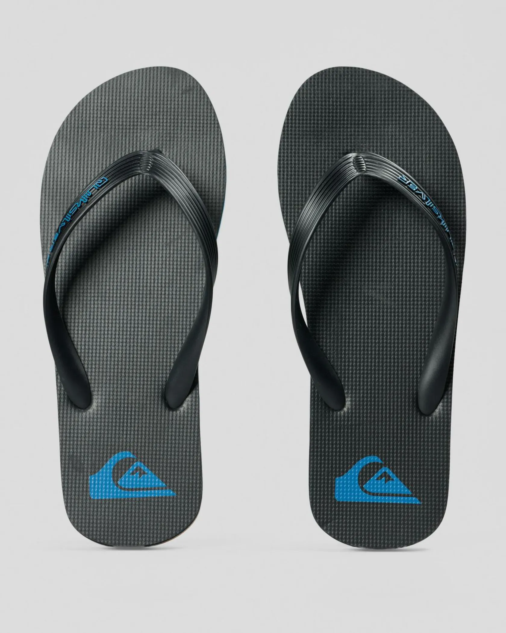 Quiksilver Moncata Core thongs Black/blue Clearance