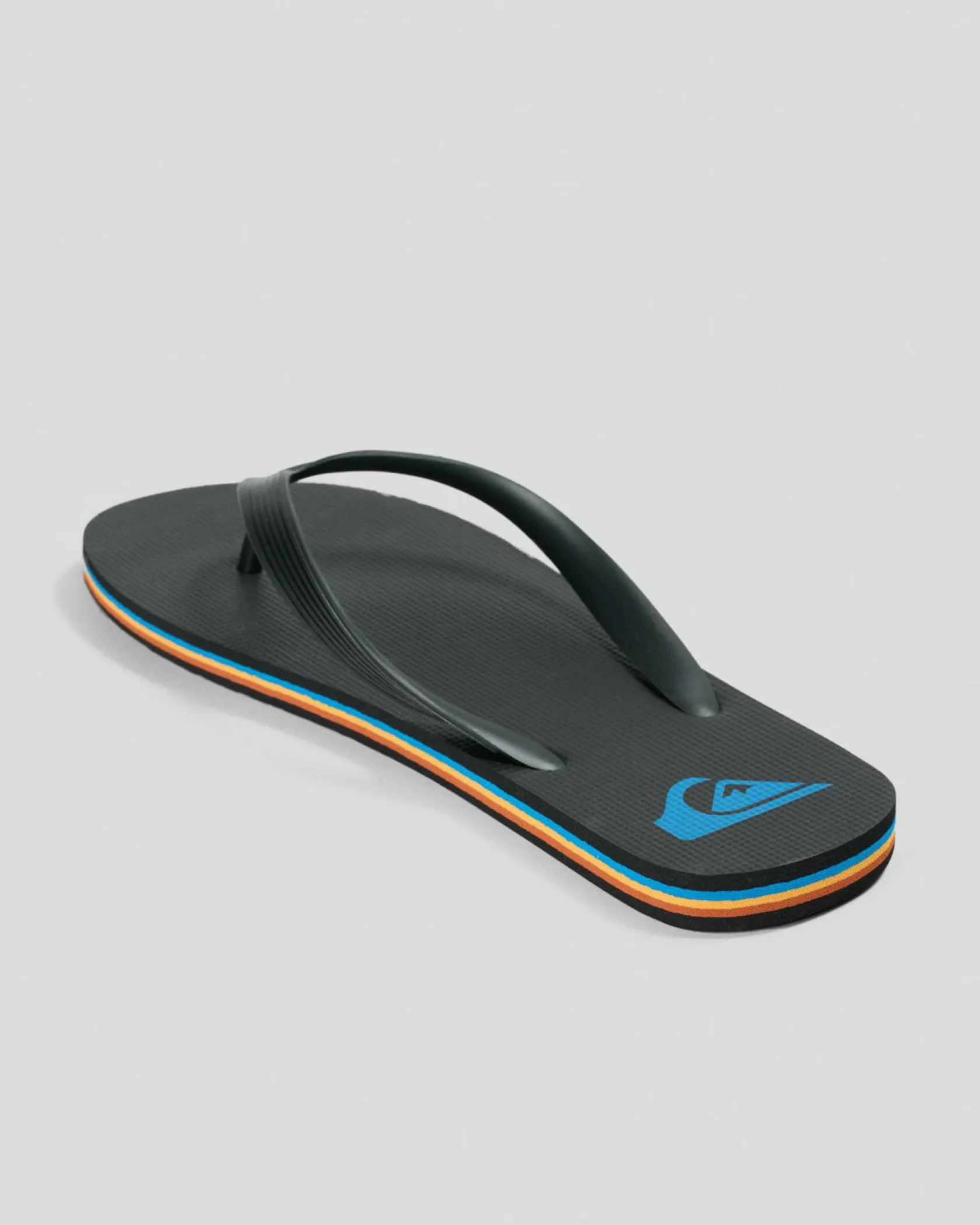 Quiksilver Moncata Core thongs Black/blue Clearance