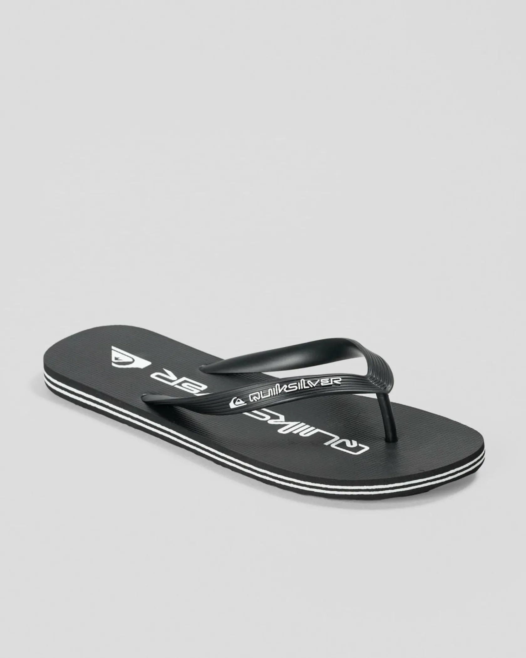 Quiksilver Moncata Two Tone Thongs Black Outlet