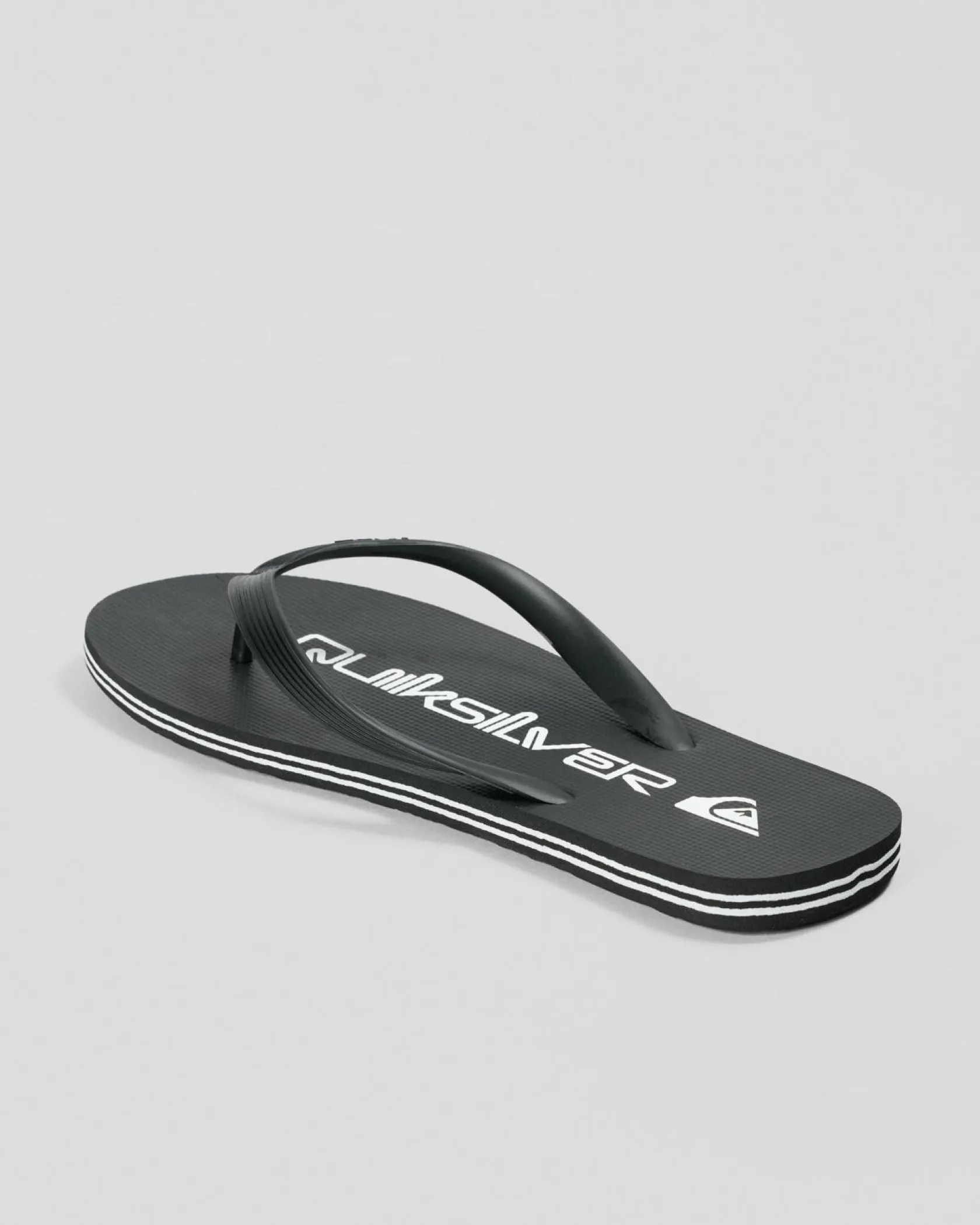 Quiksilver Moncata Two Tone Thongs Black Outlet