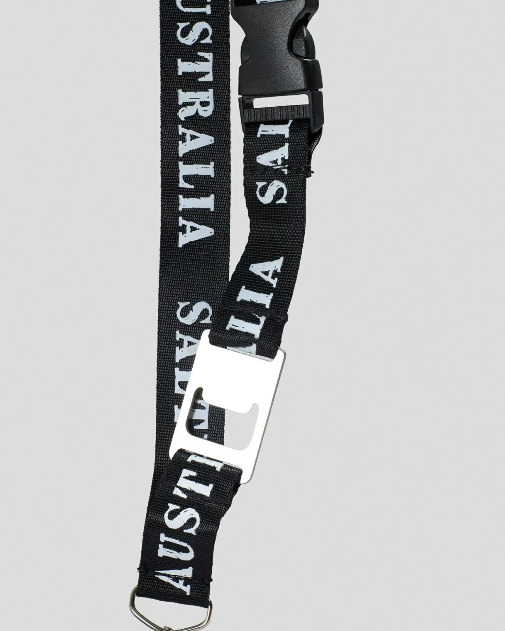 Salty Life More Drinking Lanyard Stubby Cooler Black Sale