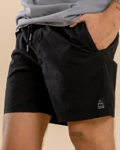 Lucid Motion Elastic Waist Shorts Black Sale