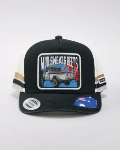 Ringers Western Mud Sweats Beers Deep Fit Trucker Cap Black Sale