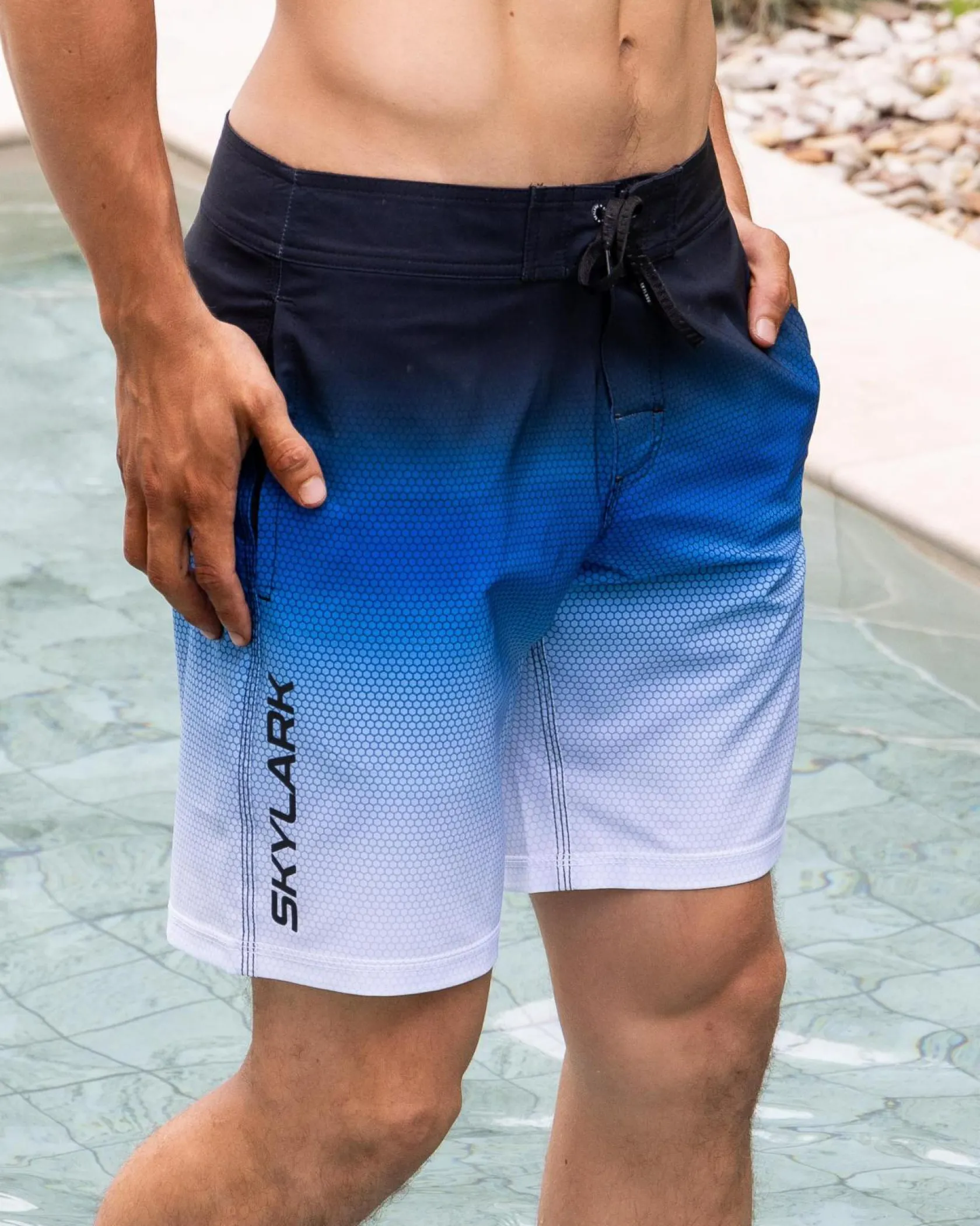 Skylark Multiple Board Shorts Blue Hot
