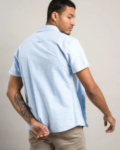 Lucid Must Have Short Sleeve Shirt Lt Blue Hot