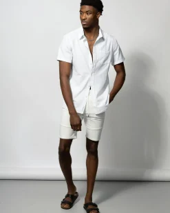 Lucid Must Have Short Sleeve Shirt White Online