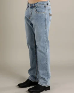 Ringers Western Muster Slim Straight Jeans Light Wash Blue Hot