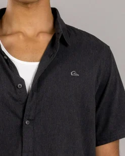 Quiksilver MW Premium Stretch Short Sleeve Shirt Black