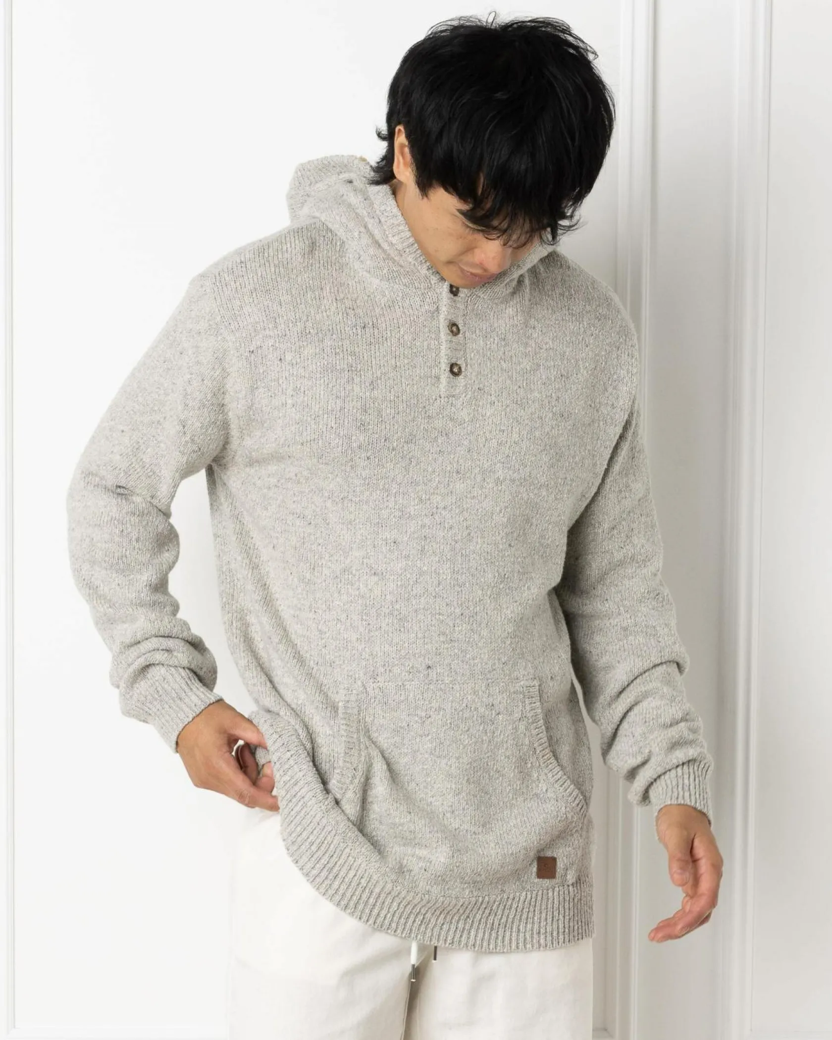 Rip Curl Neps Hoodie Grey Marle Outlet