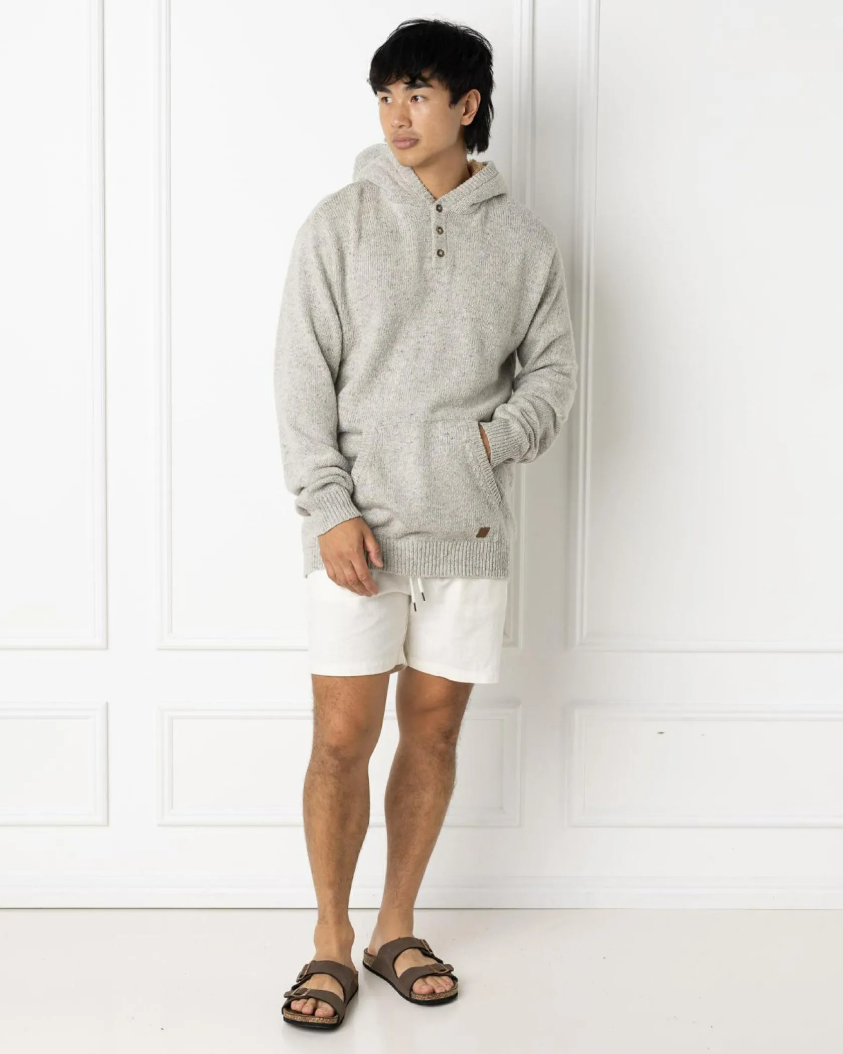 Rip Curl Neps Hoodie Grey Marle Outlet