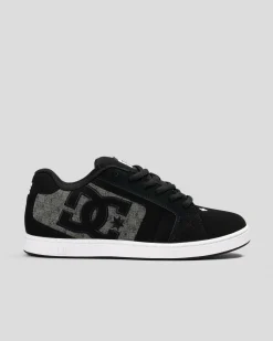 DC Shoes Net Shoes Black/monogram Discount