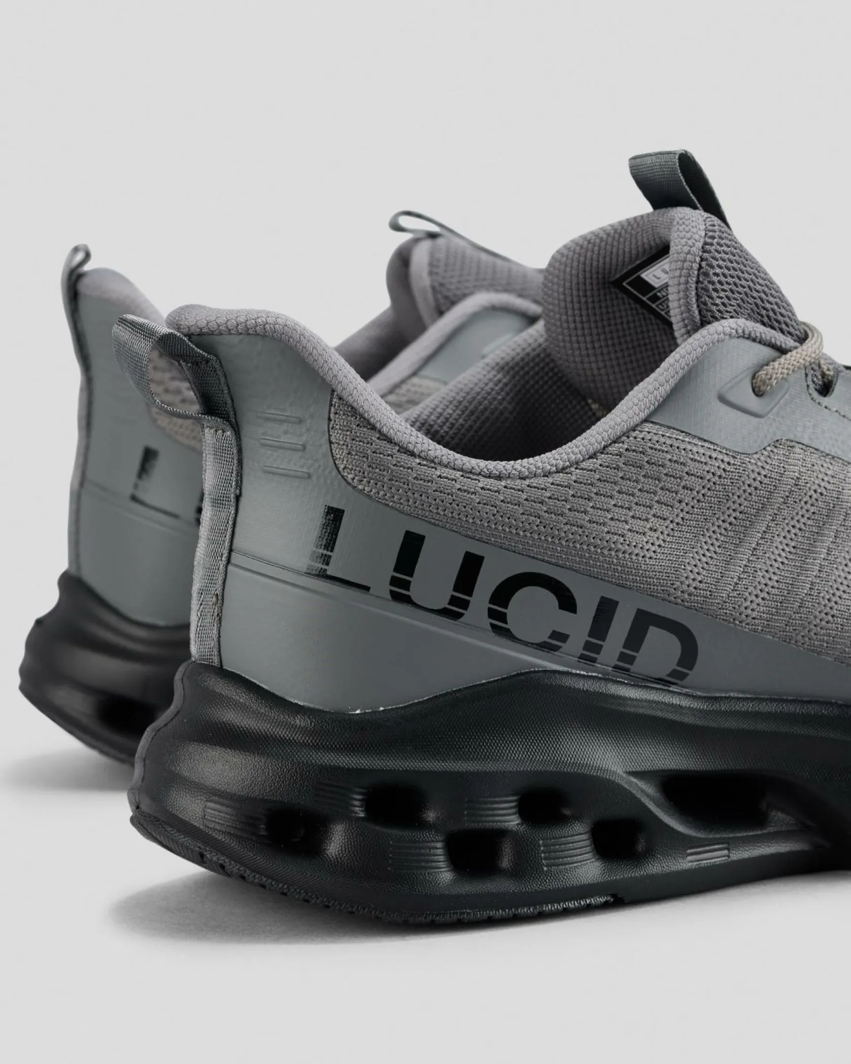 Lucid Newport Shoe Grey/ Black Best