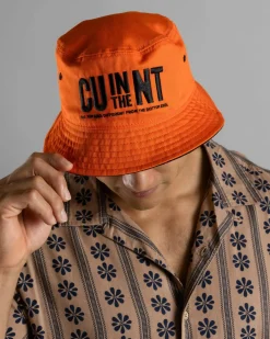 CU in the NT Nightcliff Bucket Hat Orange Discount