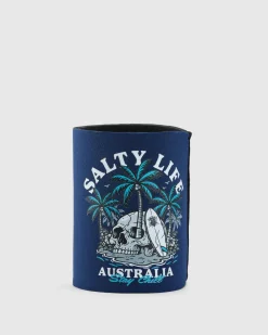 Salty Life Noctis Stubby Cooler Navy Sale