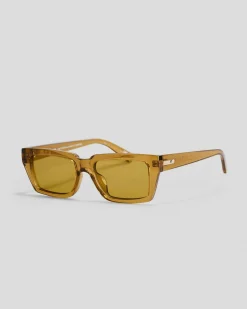 Le Specs Nocturnal Habit Sunglasses Whiskey/ Ochre Mono Outlet