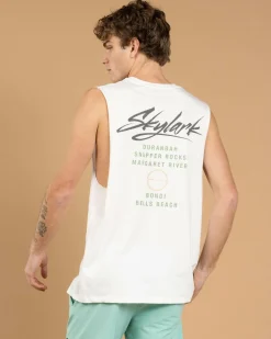 Skylark Nomadic Muscle Tank Off White Discount