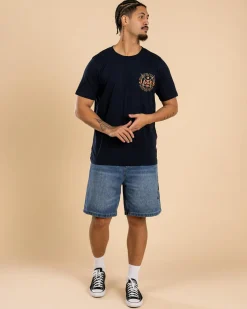 Jacks Noosa T-Shirt Navy Clearance