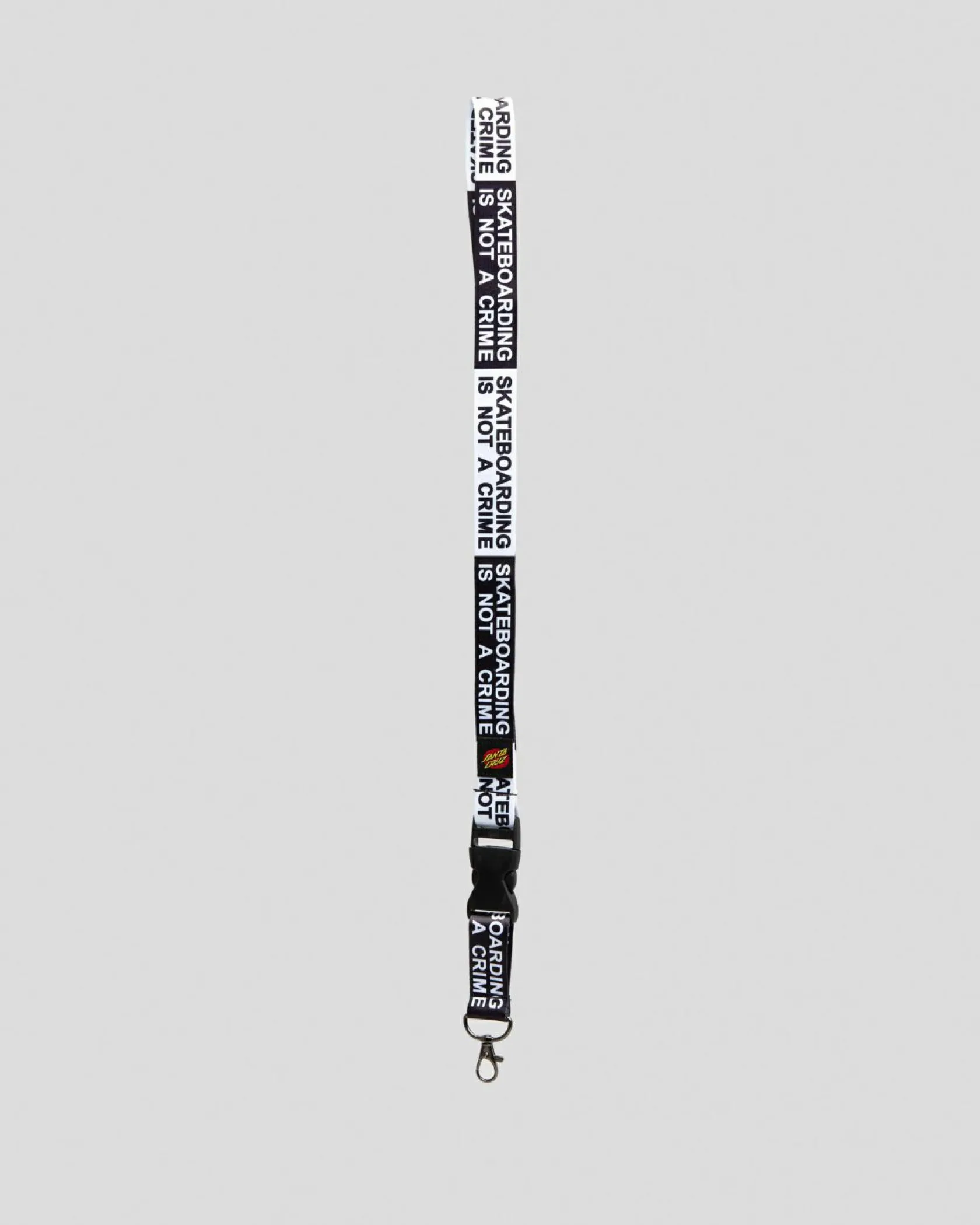 Santa Cruz Not A Crime Lanyard Black/white Best