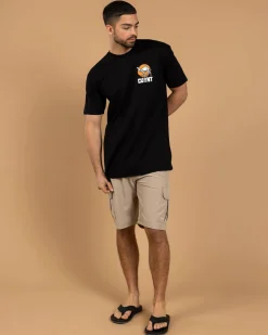 CU in the NT NT Camel T-Shirt Black Clearance