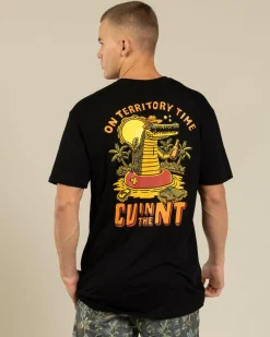CU in the NT NT Territory Time T-Shirt Black Sale