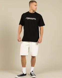 Rip Curl Nu Dosed T-Shirt Black New