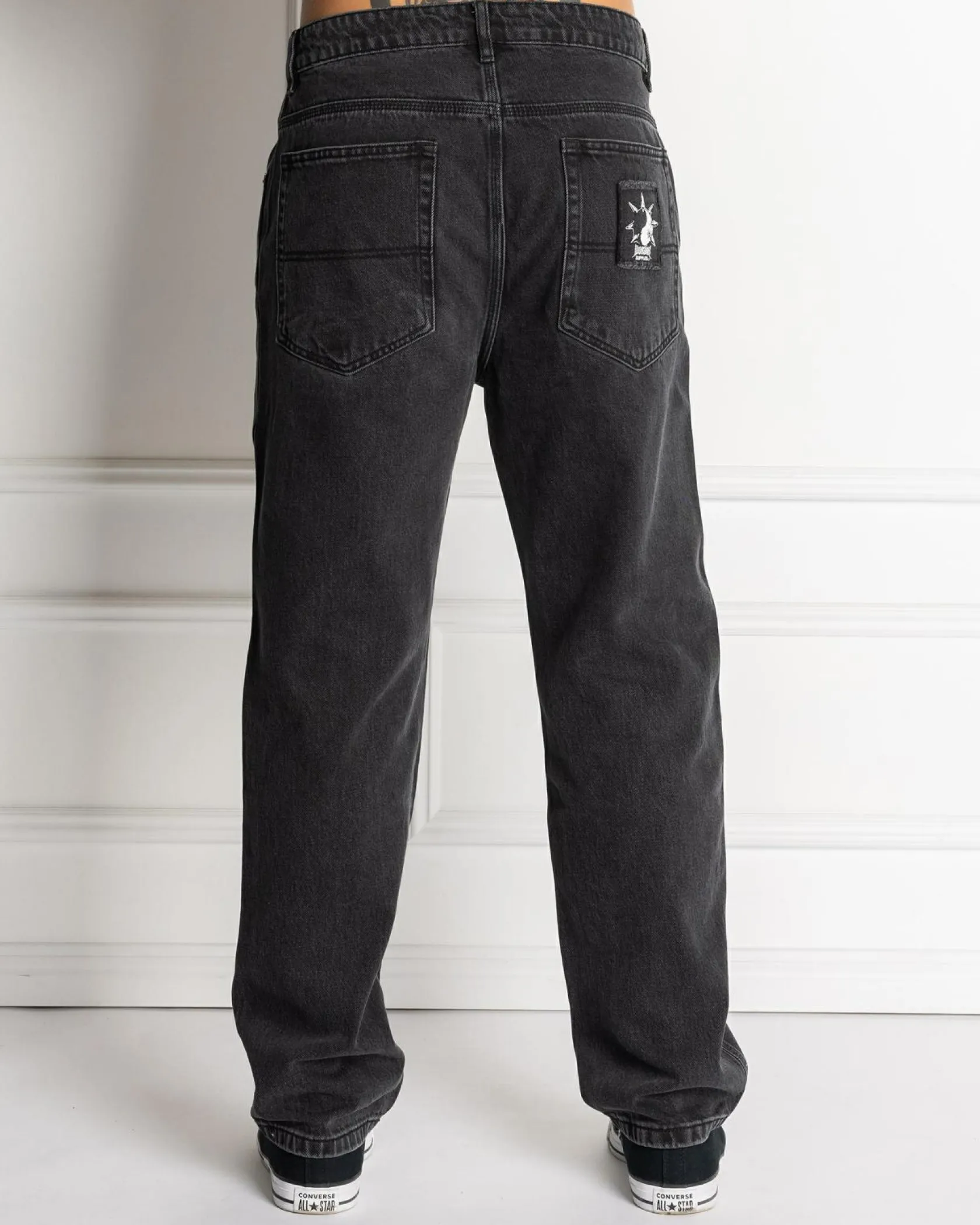 Worship Supplies Nuclear Lounger Jeans Used Black Discount