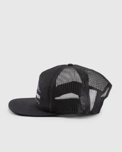 Quiksilver Oasis Trucker Cap Dusted Peri Hot