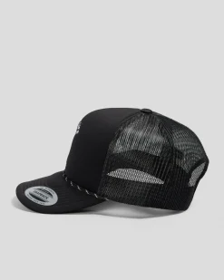 Salty Life Oceans Folly Trucker Cap Black Sale