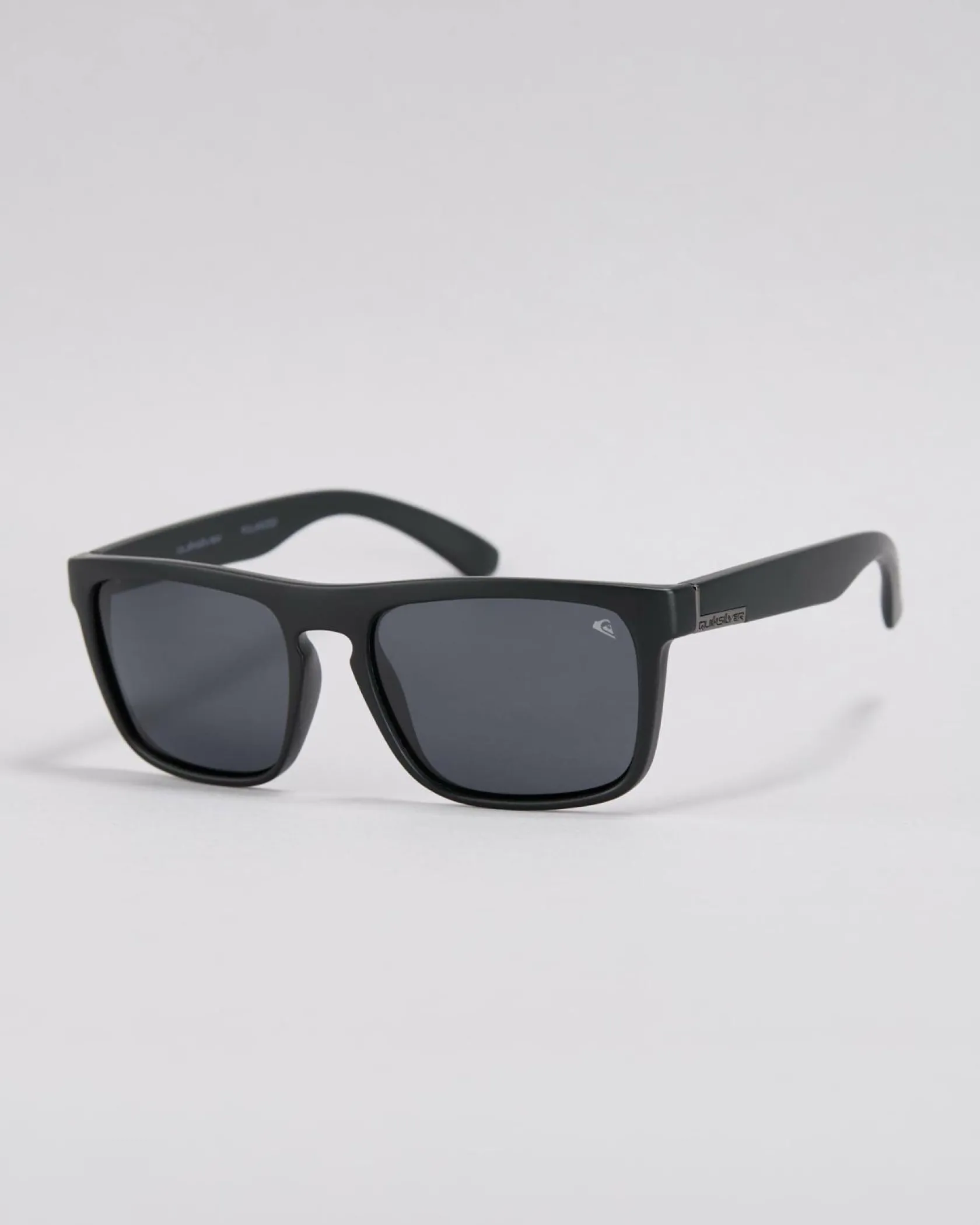 Quiksilver Oceanview Polarised Sunglasses Black/ Smoke Solid Clearance