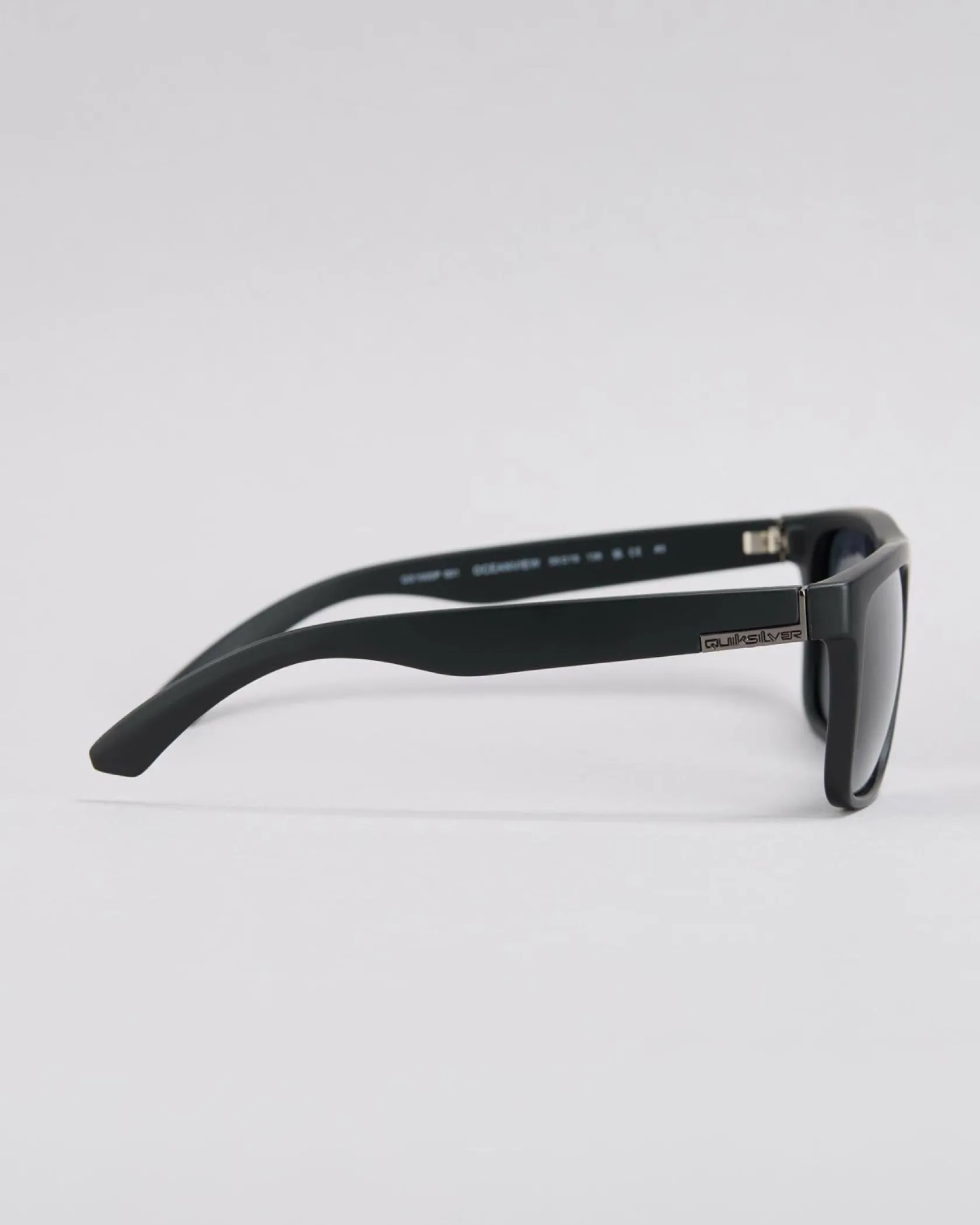 Quiksilver Oceanview Polarised Sunglasses Black/ Smoke Solid Clearance