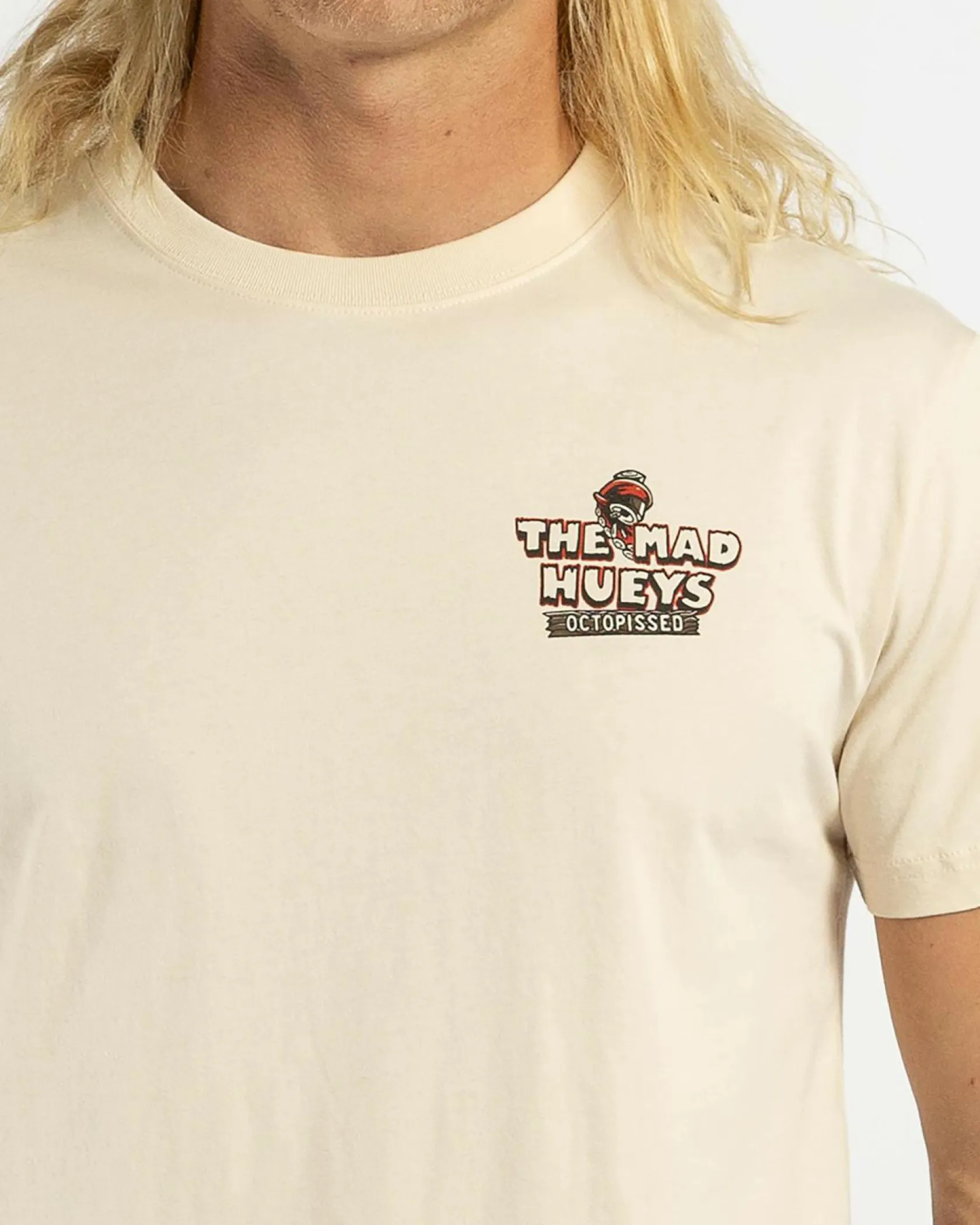 The Mad Hueys Octopissed T-Shirt Cement New